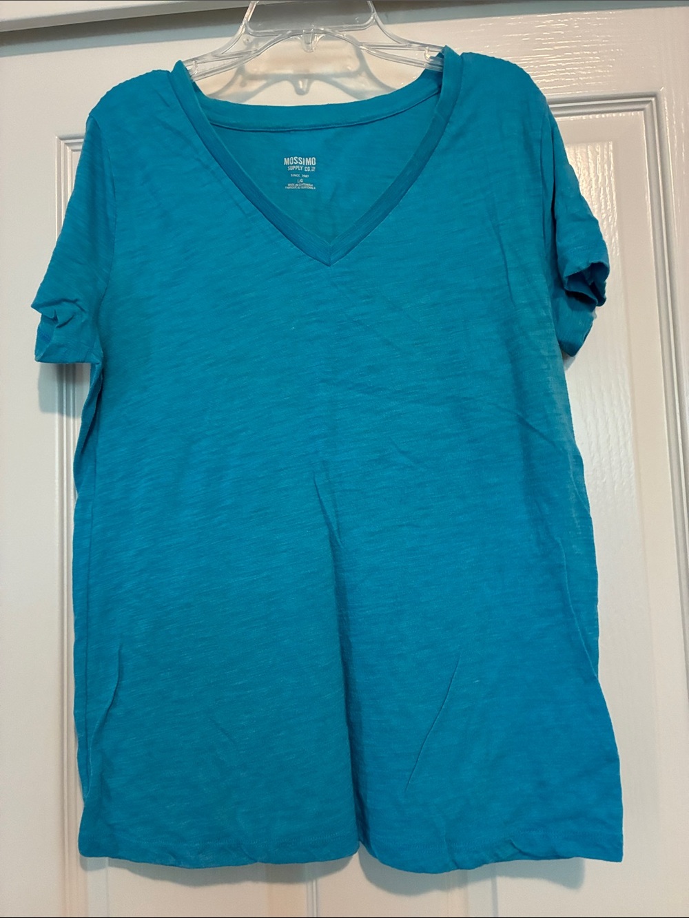 Mossimo Supply Co. V-Neck Tee in Teal